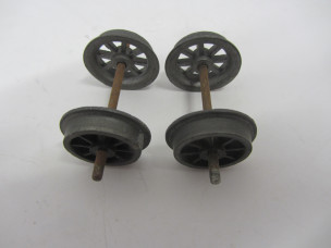 Set of Wheels and Axles for Bassett-Lowke Gauge 0 Wagons