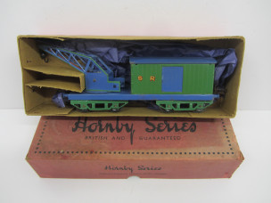 Hornby Gauge 0 SR Breakdown Van and Crane Boxed
