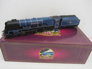 MTH Gauge 0 12v DC Electric BR Blue 4-6-2 Pacific Locomotive and Tender "Duchess of Atholl" Boxed