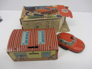 RN Tinplate Mystery Car Boxed