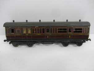 Bing Gauge 0 1923 Series LMS Brake Third Bogie Coach