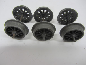 Set of Bassett-Lowke Gauge 0 Tender Wheels with Axles