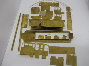 Gauge 0 Locomotive Brass Kit