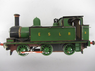 Kit Built Gauge 0 12vDC 2-rail ESLR 0-6-0 Tank Locomotive