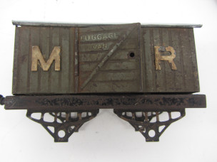 Early Hornby Gauge 0 MR Luggage Van