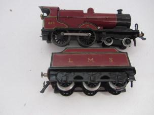 Bassett-Lowke Gauge 0 C/W 4-4-0 "Duke of York" Locomotive and Tender 1927