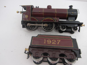 Bassett-Lowke Gauge 0 C/W 4-4-0 "Duke of York" Locomotive and Tender 1927