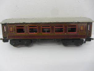 Bing Gauge 0 LMS Saloon Coach